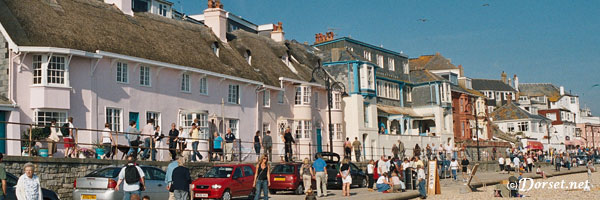 Lyme Regis houses